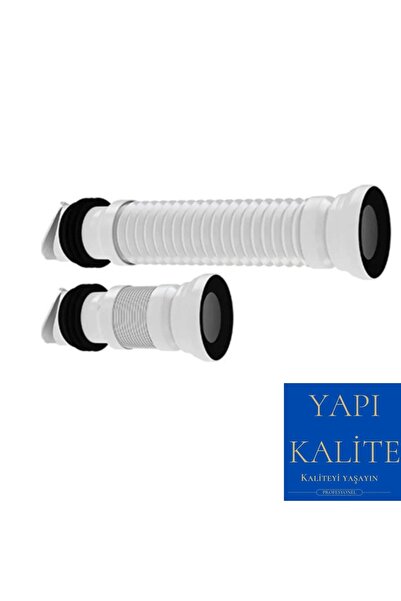 YAPI KALİTE Çekvalfli Körüklü Klozet Gider Borusu/haşere Koku Önleyici Körüklü Klozet Kadası