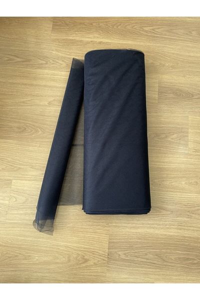 Buse Tül Μπλε Navy Crystal Tulle Πλάτος 3 μέτρα