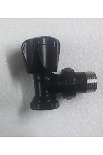 ŞİMAŞ HAVLUPAN 1/2" Köşe Pex Radyatör Vanası Siyah