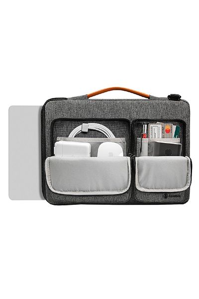 Tomtoc Defender A42 13 - 13.5 Inch Macbook Air & Pro Waterproof Gray Laptop Notebook Bag
