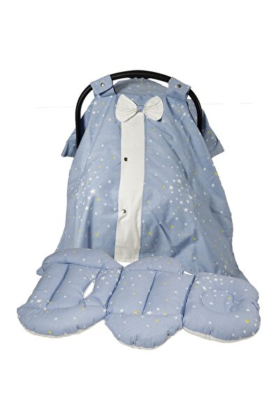 Genel Markalar Puset Örtüsü, Puset Çarşafı, Ortopedik Puset Minderi 3 Lü Set