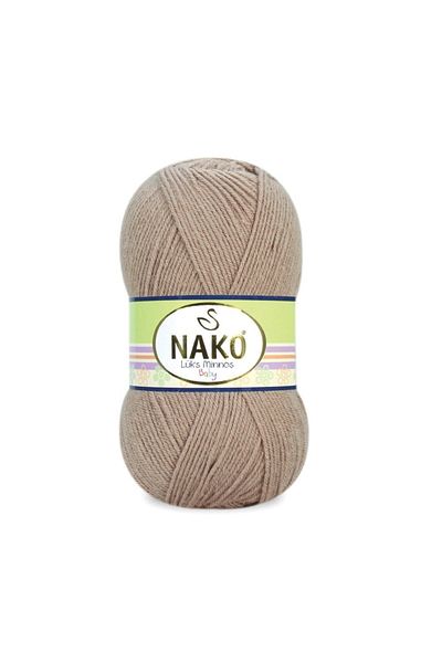 NAKO Luxury Minnoş 6942 5 Pieces Hand Knitting Thread Natural