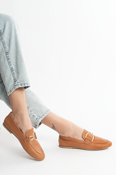 PASSAGE SHOES Жіночі шкіряні балетки з пряжкою 1025