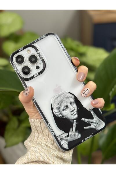 Go Aksesuar حافظة سيليكون متوافقة مع هاتف آيفون 13 بروماكس