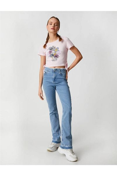 Koton Pantaloni flare - 3wal40162md