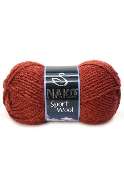 NAKO Sport Wool 4409 5 Pieces Scarf Beanie Poncho Cardigan Threads Tile