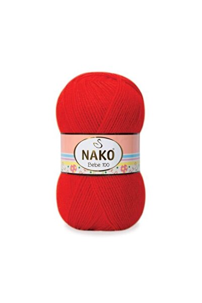 NAKO Bebe 100 207 5 bucăți fire pentru bebeluși roșu flacără