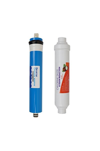 Naturel Su Arıtma Sistemleri Su Arıtma Membran Filtre + Tatlandırıcı Post Karbon Filtre