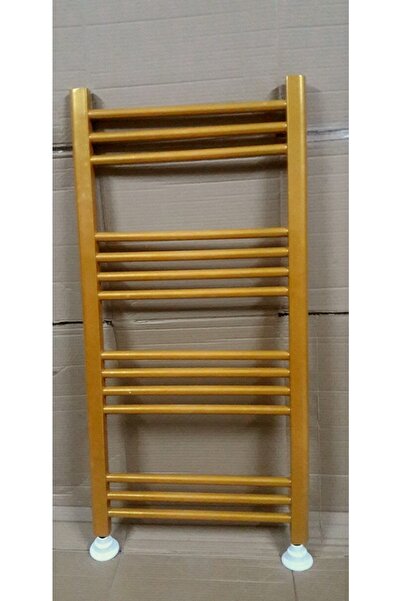 ŞİMAŞ HAVLUPAN 600x1000 Gold 14 Borulu Havlupan 2 Adet Radyatör Vanası Gold