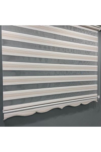 CEYHAN STORE Zebra Roller - Curtain Light Powder Colored, Glitter Luxury Skirt