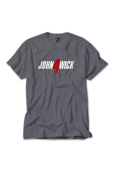 Z zepplin John Wick 4 Logo Grey T-shirt