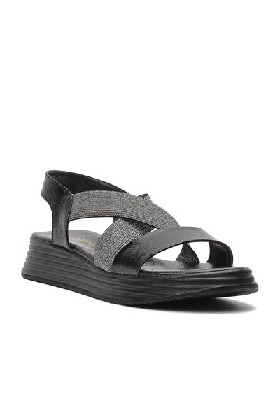 CHOPPER 22110 Black Patent Leather Women's Sandals
