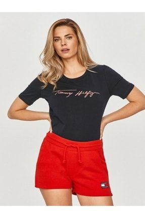 T shirt tommy hilfiger rouge femme store