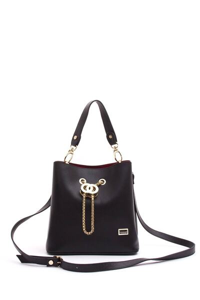 Silver Polo Дамска чанта за кръст Черен - Черен Nv967