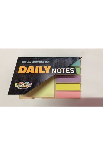 Paste Notes Bloc de notițe color pastel pentru note zilnice (DN-8538)