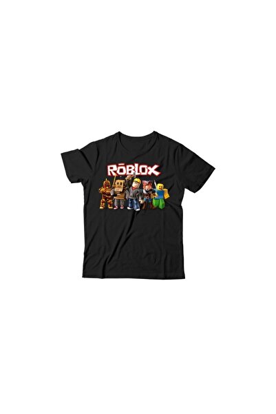 barsdepo Tricou negru Roblox pentru copii