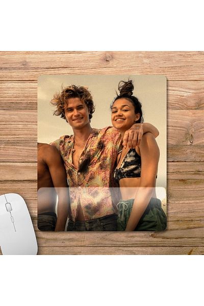Pixxa موديل لوحة ماوس مع مسند للمعصم من Outer Banks - 1