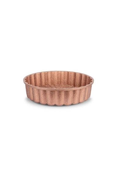 COOKCASE Granite Cast Tart Mold Rose Gold
