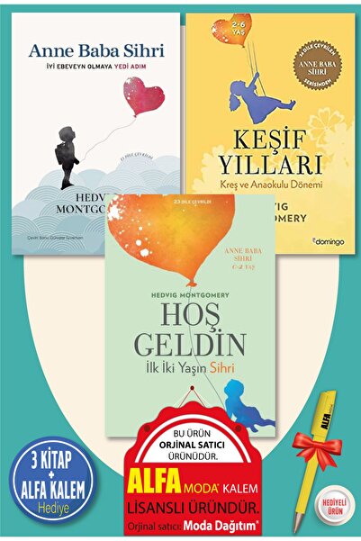 Domingo Yayınevi Anne Baba Sihri + Hoş Geldin : Ilk Iki Yaşın Sihri + Keşif Y...