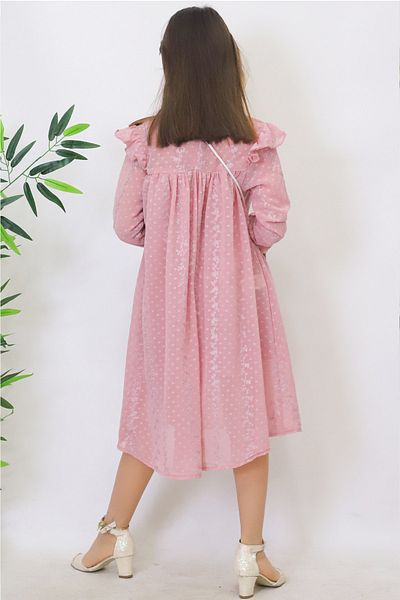Fox Life Kids Rochie de vară pentru fete cu geantă - (2023 NOUL SEZON 102)