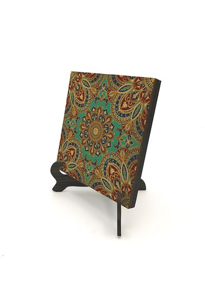 Sadrazam Επιτραπέζια βάση Mandala Pattern Printed MDF Kd-45