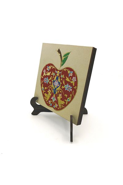 Sadrazam Επιτραπέζια βάση MDF με σχέδιο Apple