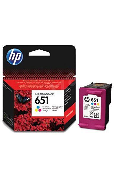 HP C2p11ae (651) Uyumlu Uc Renklı Murekkep Kartusu 300 Sayfa