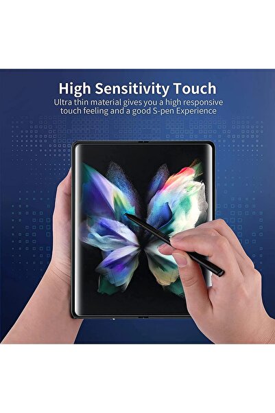 m.tk moveteck Galaxy Z Fold 4 Front Back Fullbody 360 Front Back Full Covers Transparent Hydrogel Glass Screen Case Protective Film