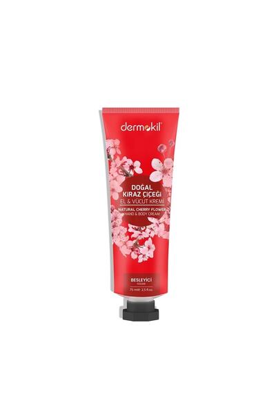 Dermokil Natural Cherry Blossom Hand & Body Cream 75 ml