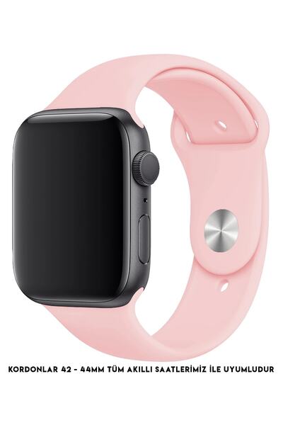 SMARTEST Apple Watch - Gs8 Dt7-8 T700s T500 2 3 4 5 6 7 8 Se Ultra Uyumlu 42 44 45mm A+ Kalite Kordon Pembe