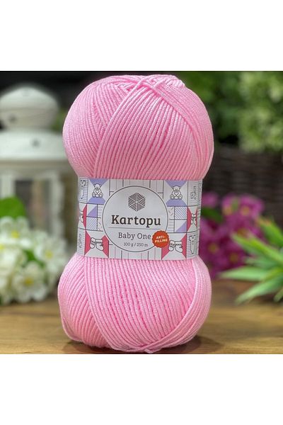 Kartopu Baby One K782 5 τεμαχίων που δεν μουτζουρώνει Baby Floss ανοιχτό ροζ