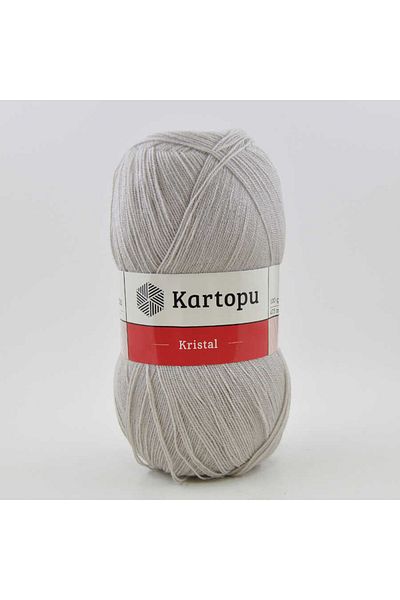 Kartopu Kristal K861 5 Κλωστές Νήματα Πλεκτό Χέρι Μπεζ