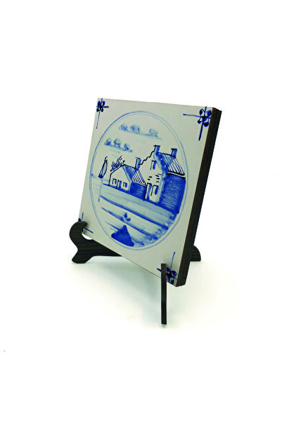 Sadrazam Επιτραπέζια βάση MDF με σχέδιο Ολλανδίας