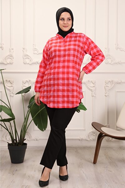 MIZMIZ Gofre Dokuma Yumuşak Kumaş Tunik