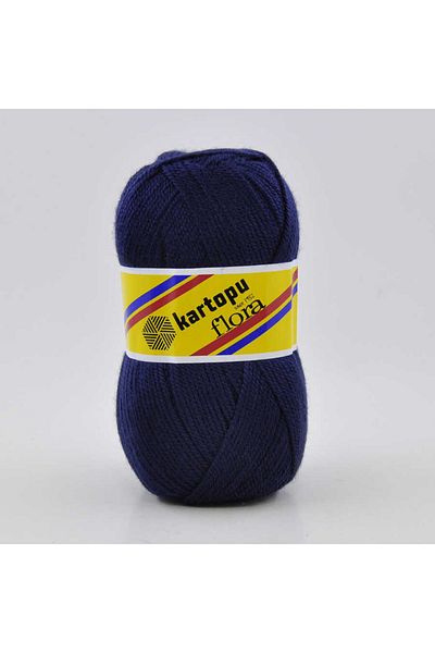 Kartopu Flora K640 5 τεμάχια μποτάκια ναυτικό μπλε