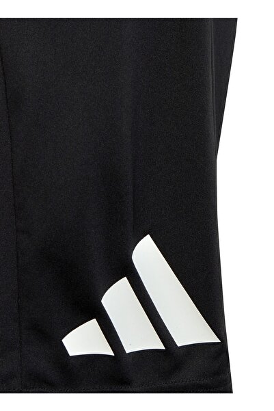 adidas Elastic Waist Normal Black - White Men's Shorts Hr6411 U D2m Logo Sho