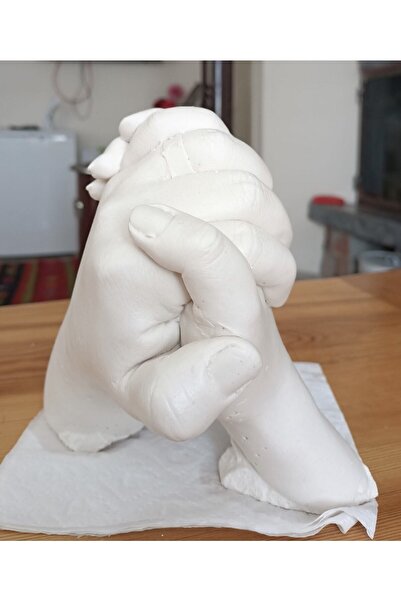 Benim İzim Anne Çocuk - Baba Çocuk El Heykeli Oluşturma Seti