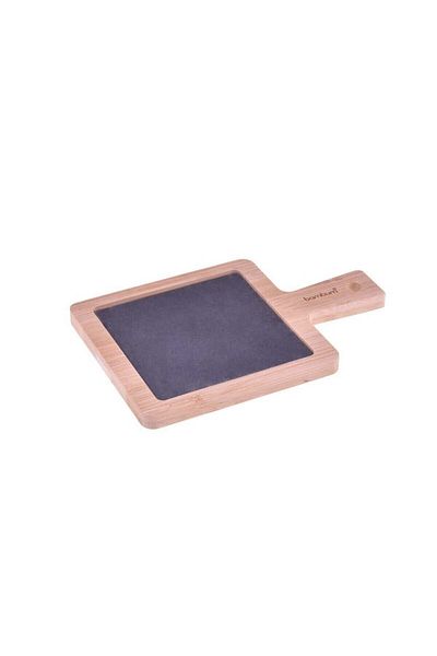 Bambum Taşev Lina Bamboo Base Stone Serving Plate