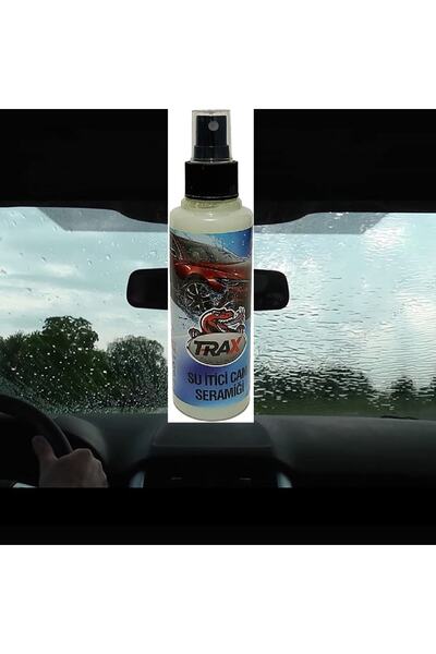 MVC Concept Trax Yağmur Itici Cam Seramiği Cam Ve Ayna Su Tutmayı Engelleyici Yağmur Kaydırıcı (170 Ml)