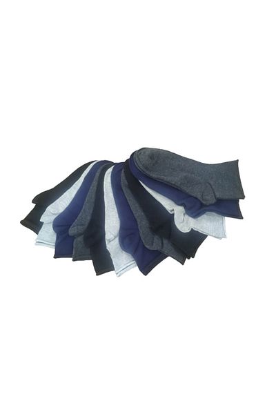 Leement socks 12 чифта къси нееластични диабетични чорапи, памучни, безшевни, премиум серия