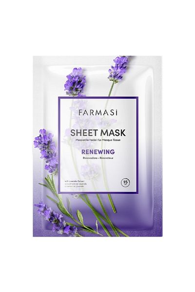 Farmasi Renewing Renewing Lavender Sheet Mask