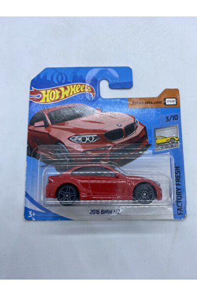 HOT WHEELS 2016 Bmw M2 Kırmızı uzun kart