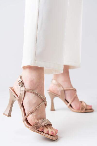 lmn ayakkabı Nud Satin Ortopedic Talpa 5mm burete Cruce Gros Stone Pantofi de...