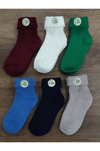Leement socks 6 чифта чорапи за ботуши от агнешка вълна за зимата