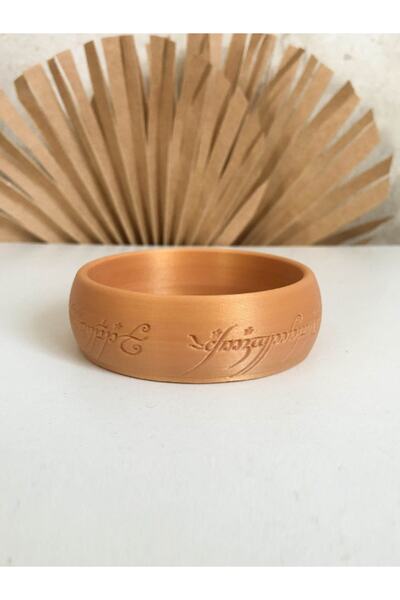 Alvina Atölye Yüzüklerin Efendisi - Lord Of The Rings Dekoratif Tabak / Takı ...