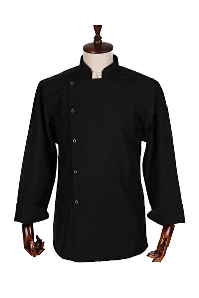 Genel Markalar Erkek Siyah Chef Aşçı Ceket