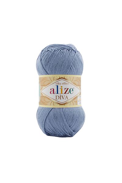 Alize Σχοινί πλεξίματος Diva Hand (Συσκευασία 5) - 303-ανοιχτό τζιν