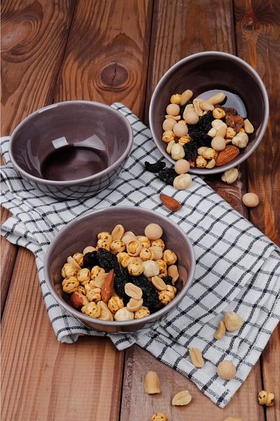HOMENIVA 3 Porcelain Bowls - Snack and Breakfast Presentation Bowl