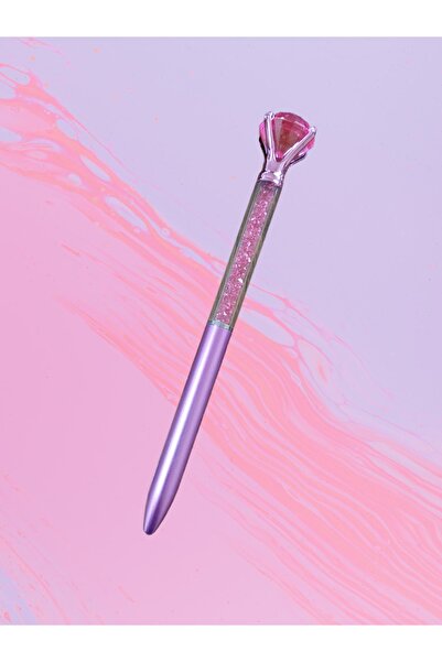 SEYFİKİRTASİYE قلم حبر جاف جل أسود برأس كريستال