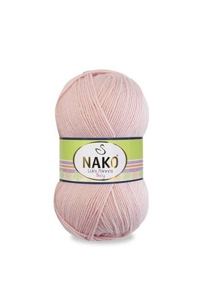 NAKO Luxury Minnoş 1479 5 Pieces Hand Knitting Yarn Light Powder